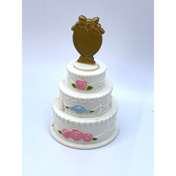 Mattel Barbie Wedding Cake dollhouse Furniture 1995 - Picture 9 of 10